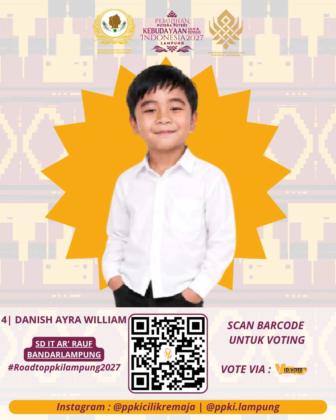 Poster acara 