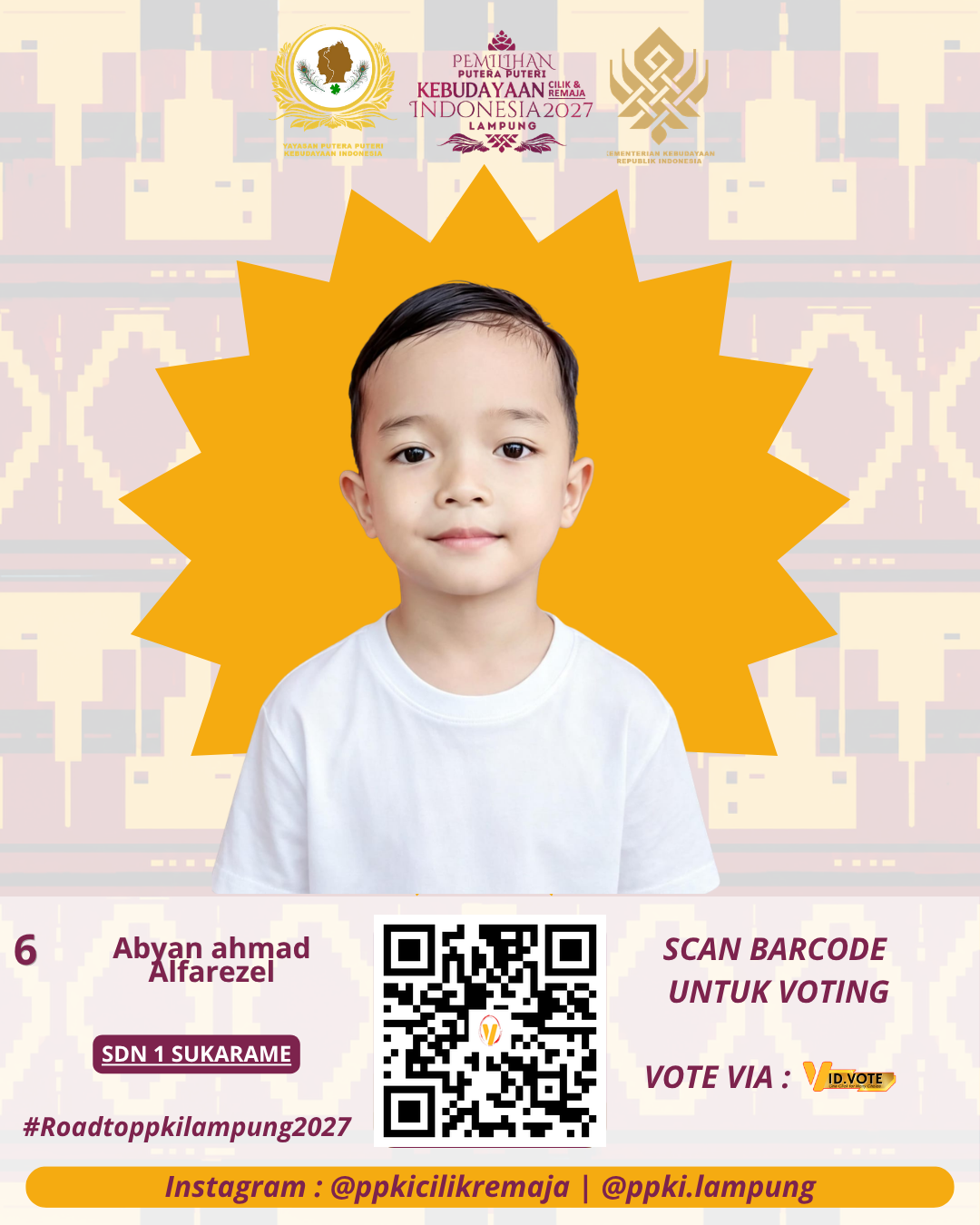 Poster acara 