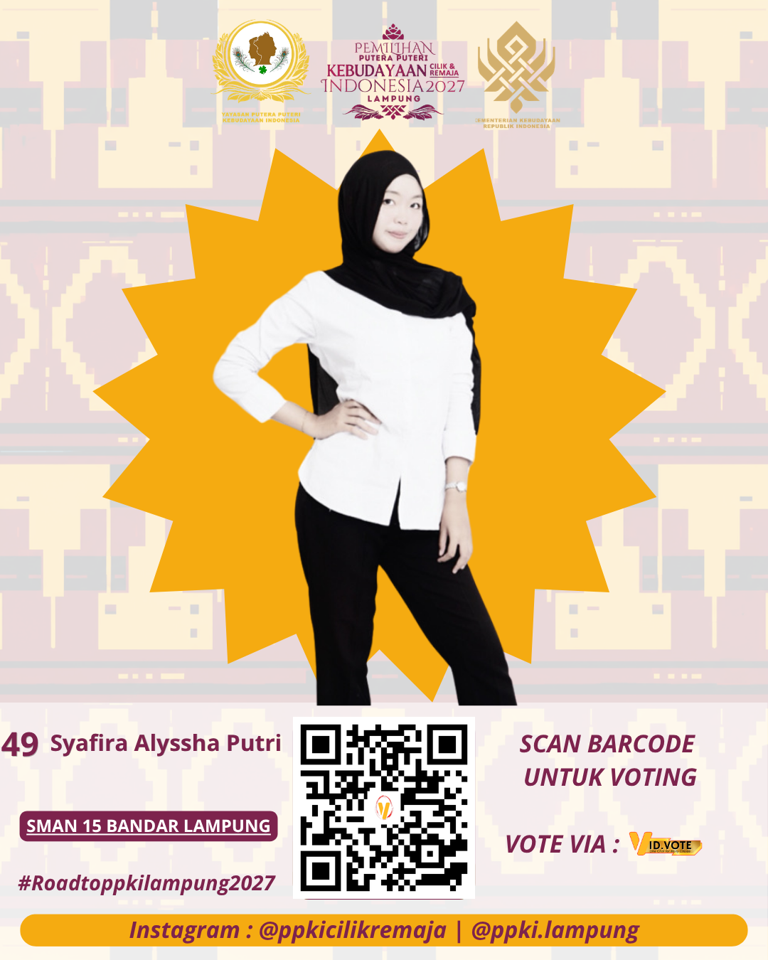 Poster acara 