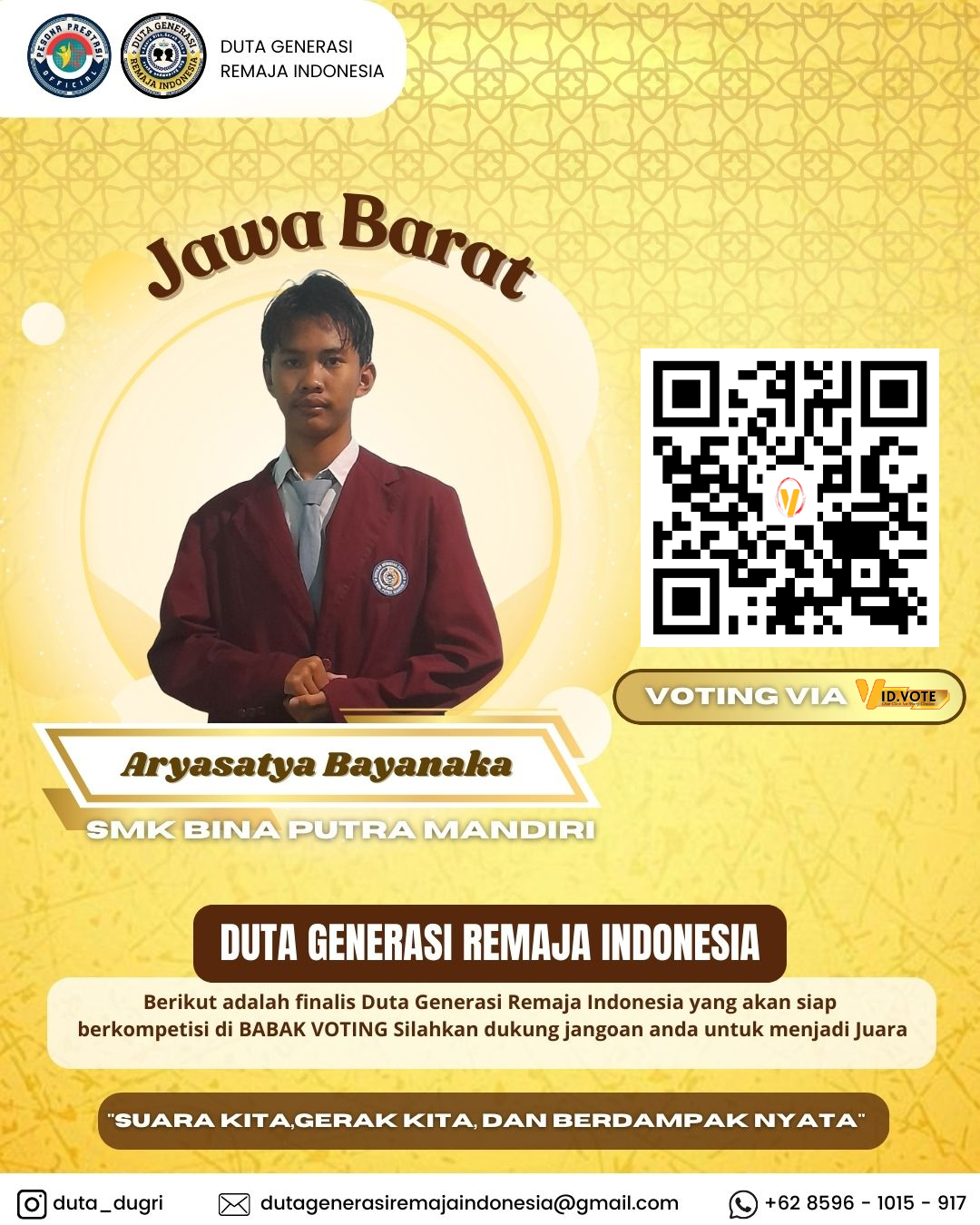 Poster acara 
