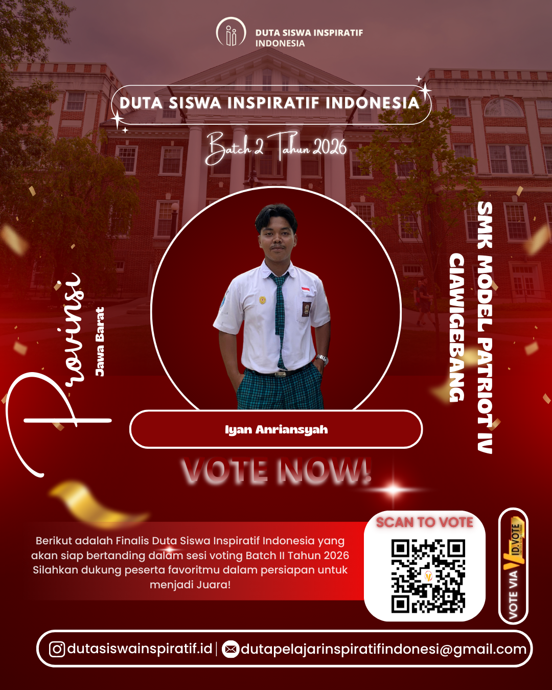 Poster acara 