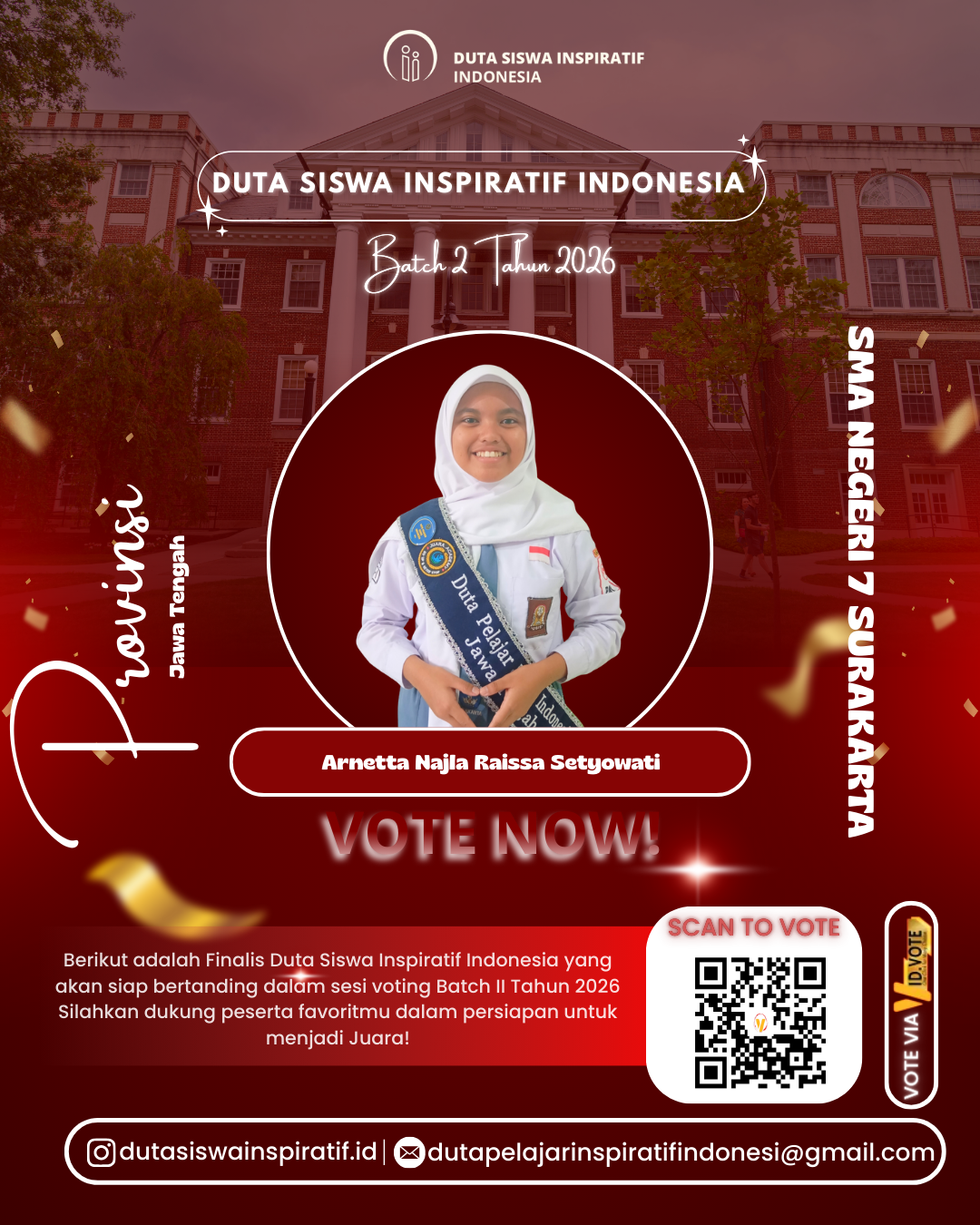 Poster acara 