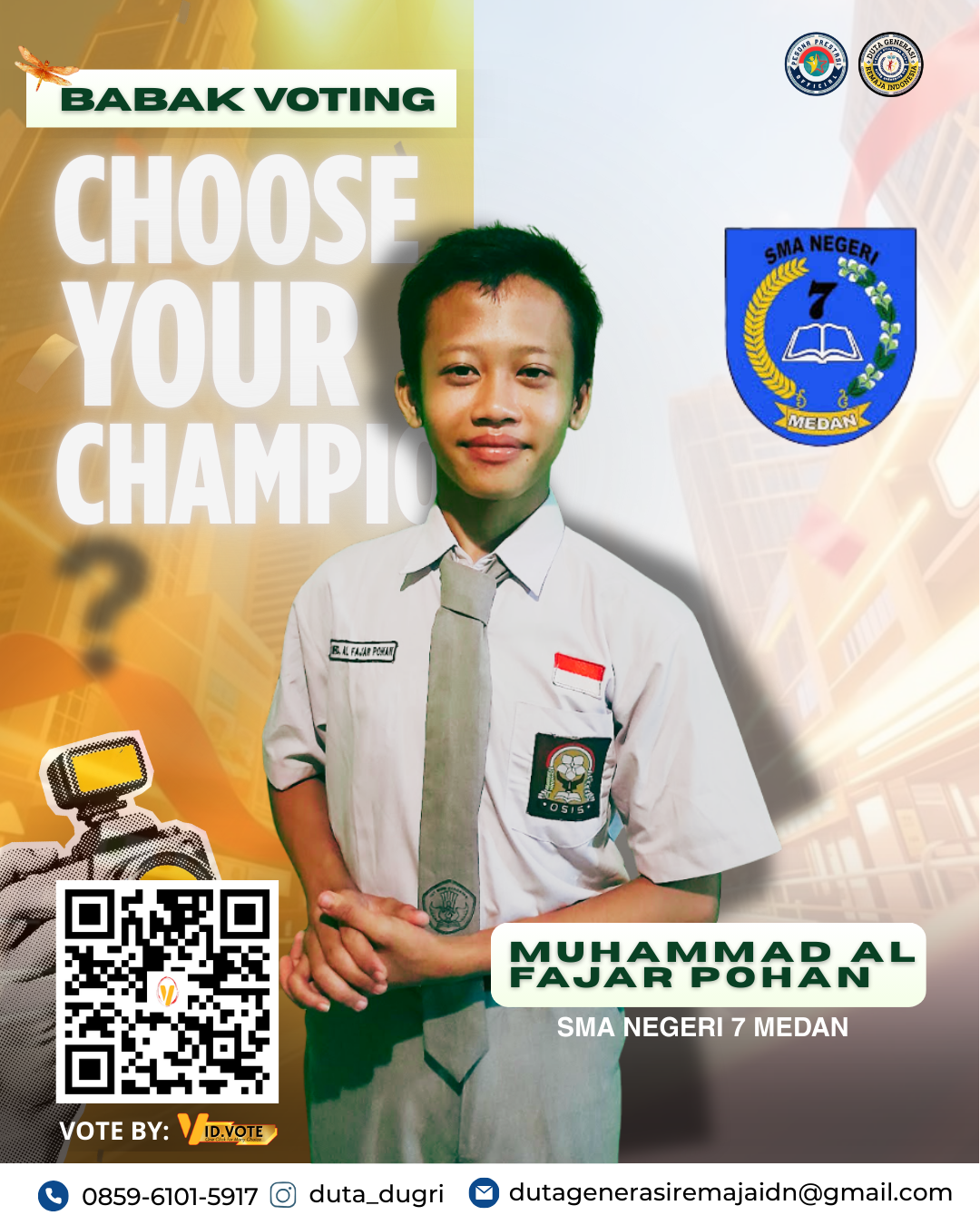 Poster acara 