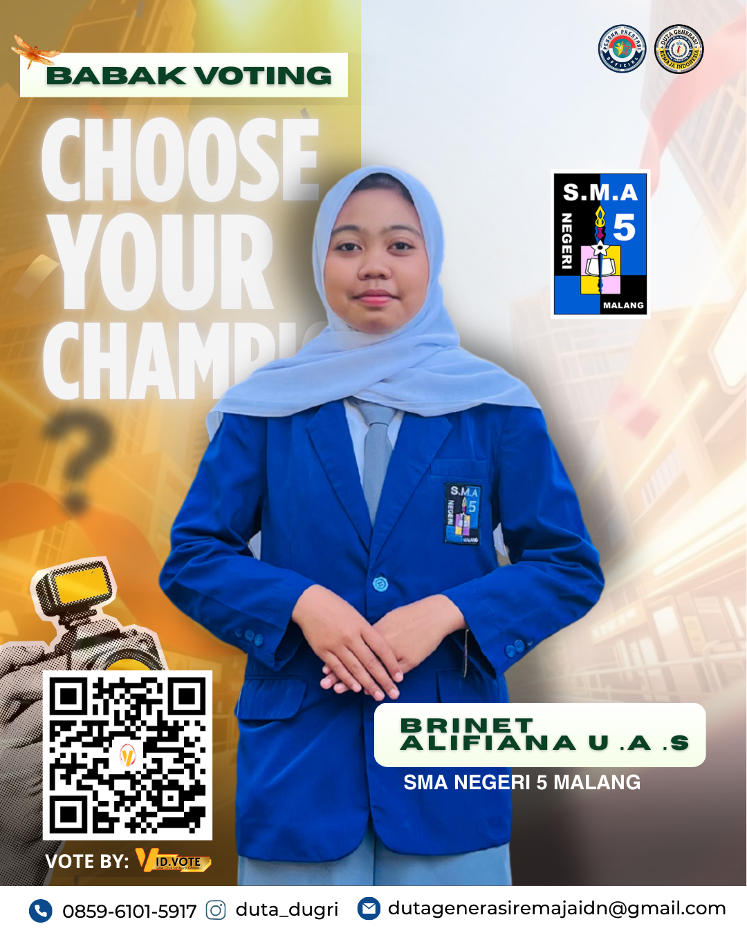 Poster acara 