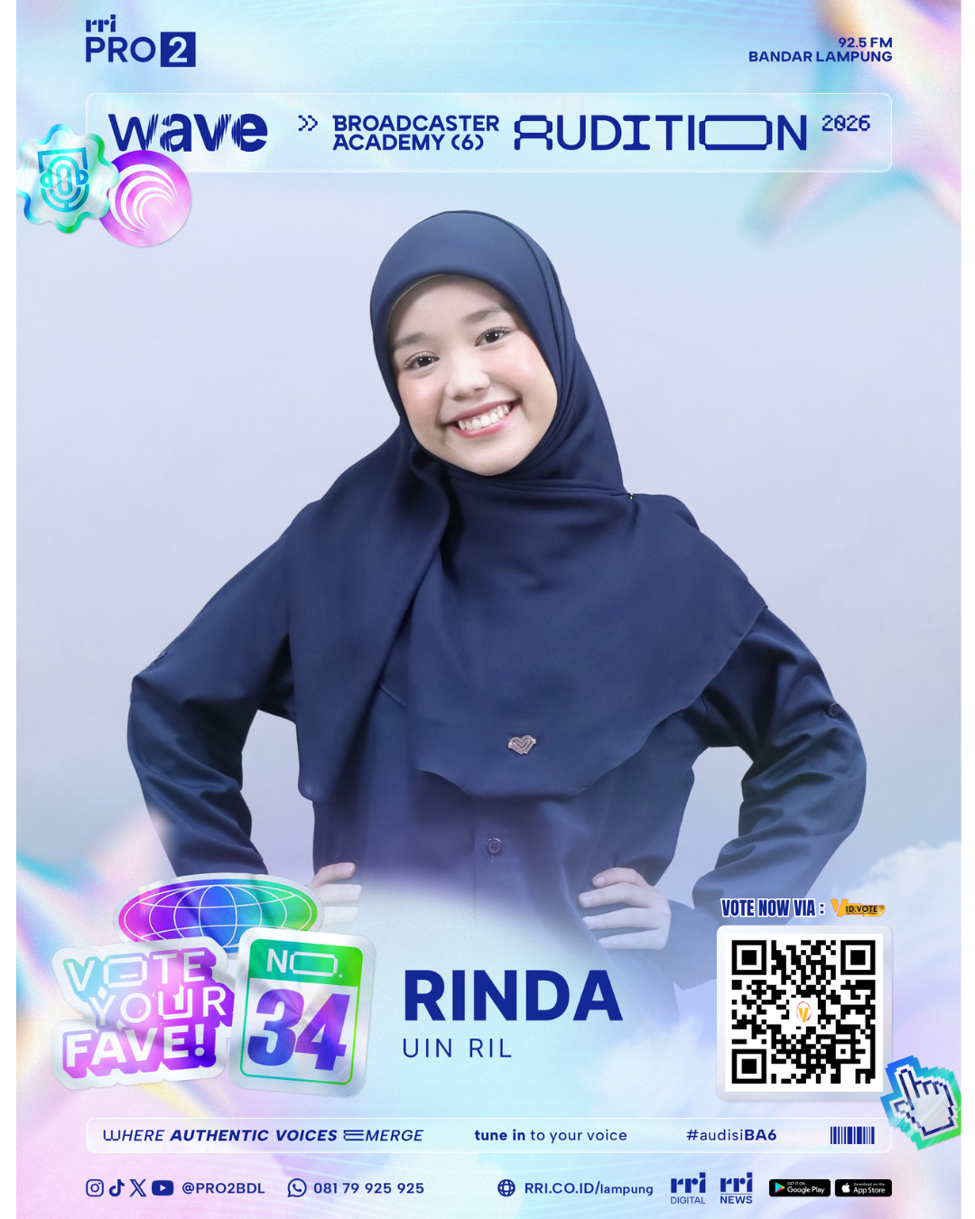 Poster acara 