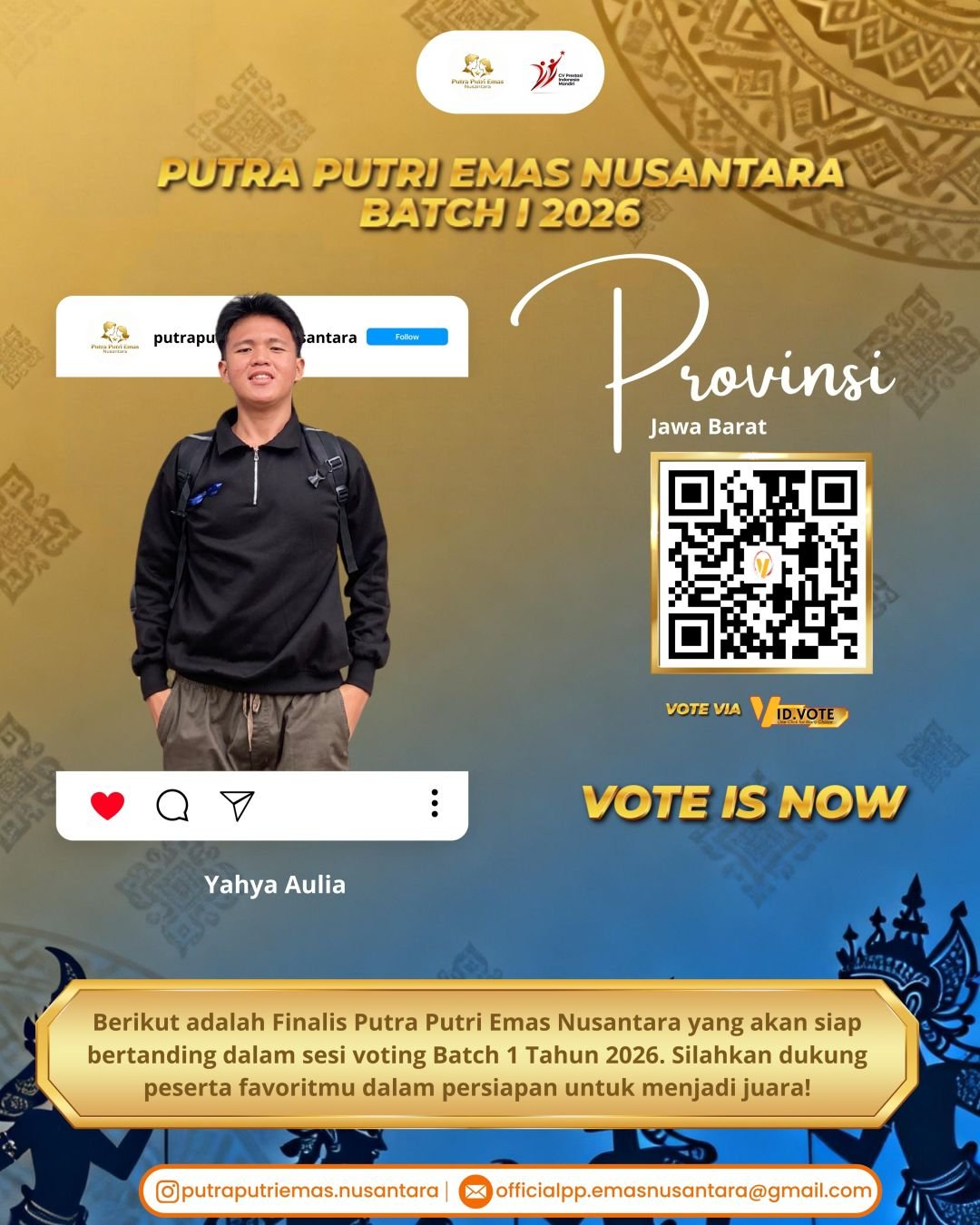 Poster acara 