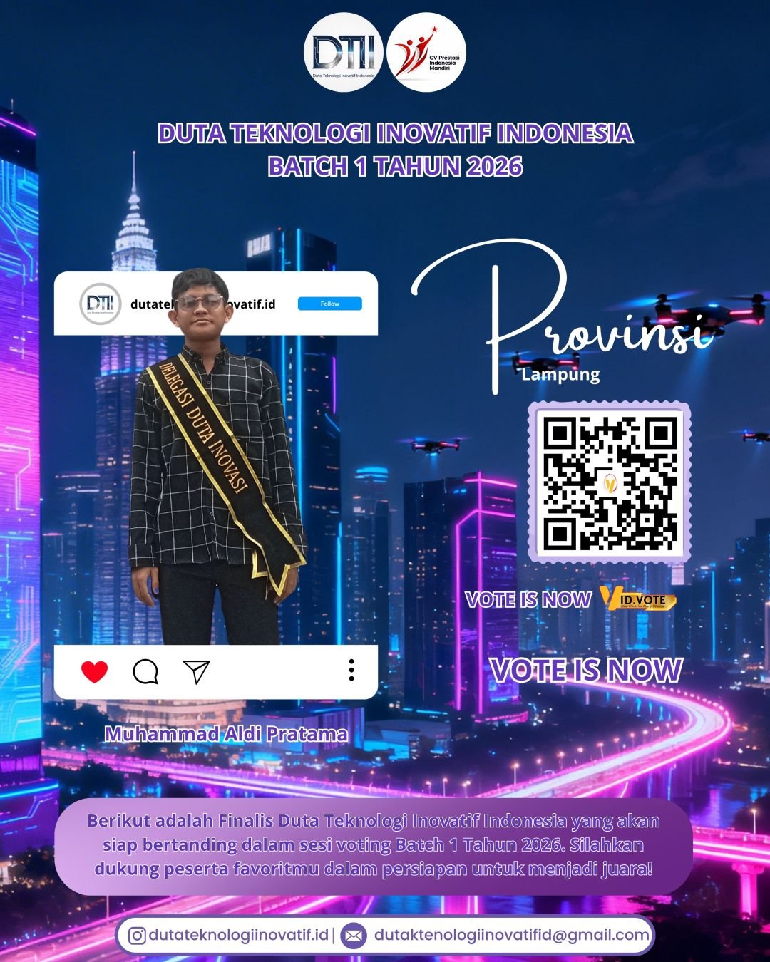 Poster acara 