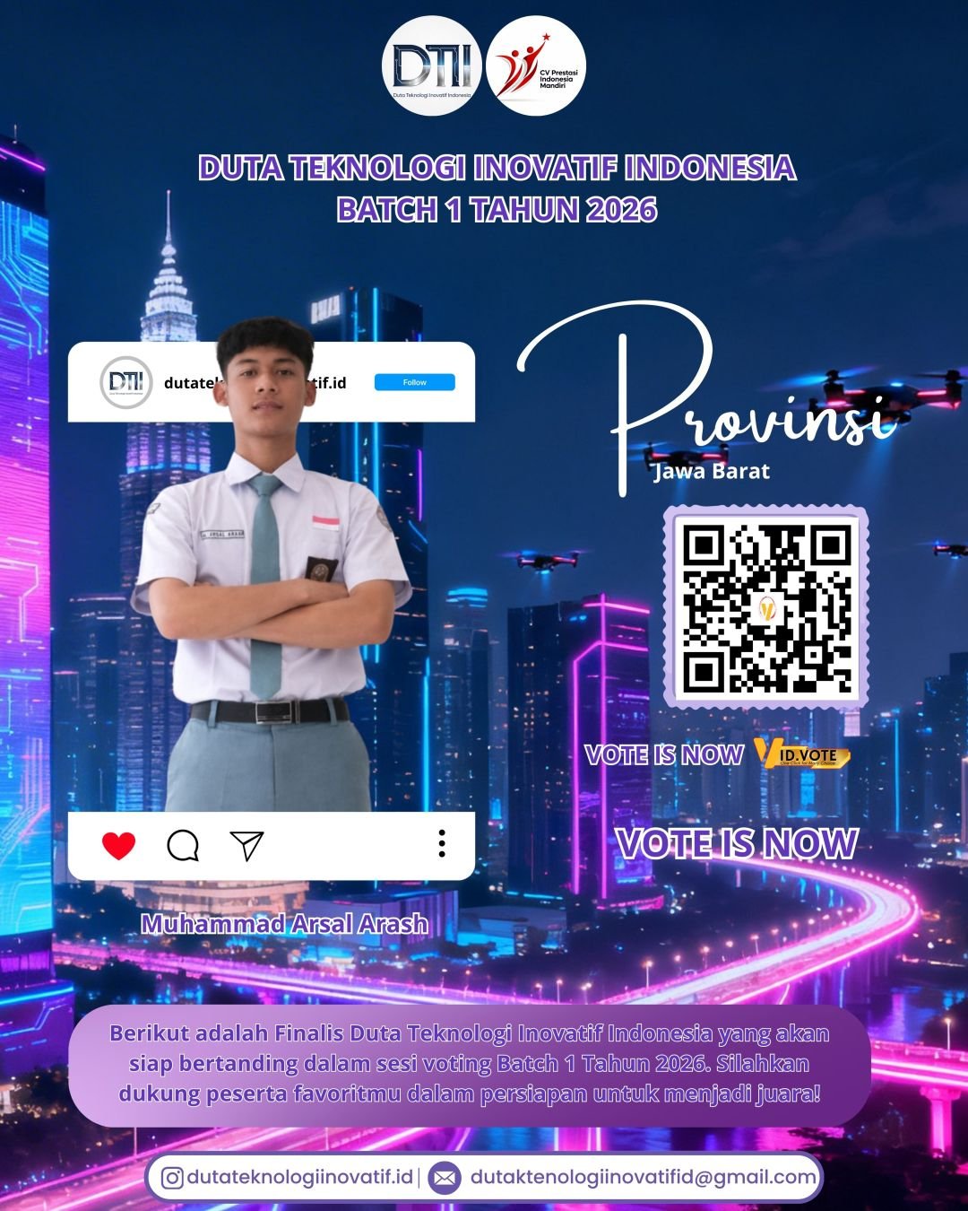 Poster acara 