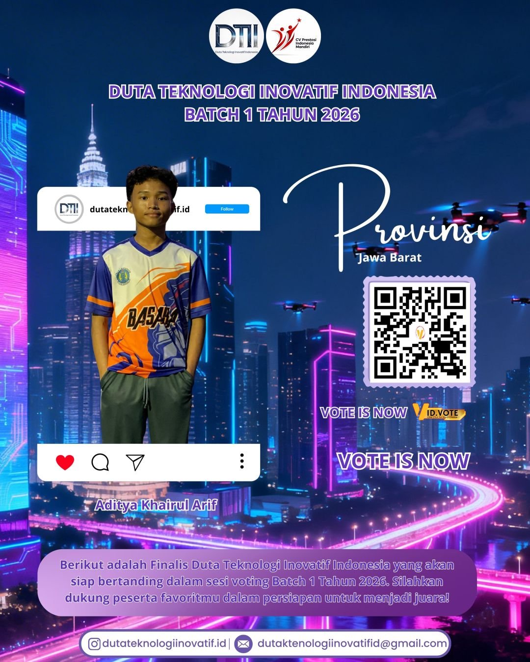 Poster acara 