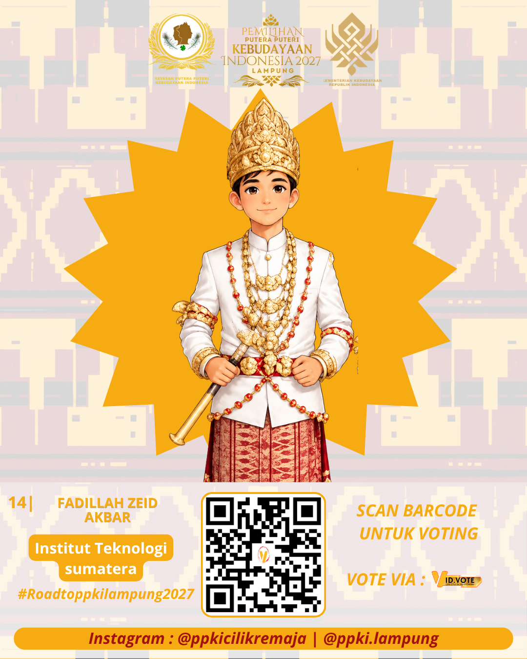 Poster acara 
